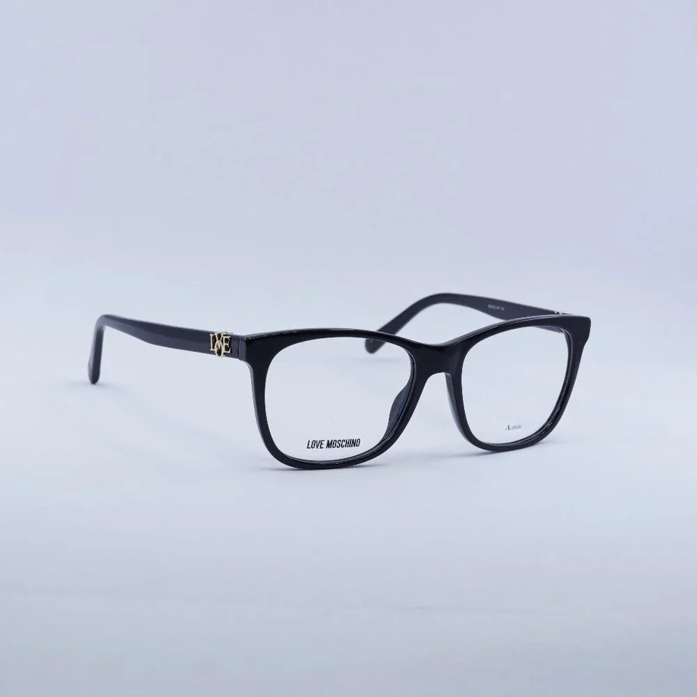 New Moschino MOL520 0807 00 Eyeglasses - Black Frame 52mm - Lowest price!